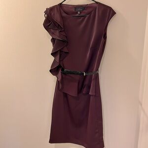 Maroon ted baker dress. Size 1. NWT